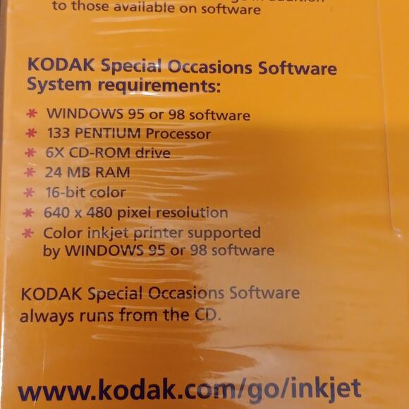 2 New In Package Kodak Inkjet Picture‎ Kit For Special Occasions 60 Glossy Cards - Picture 10 of 14